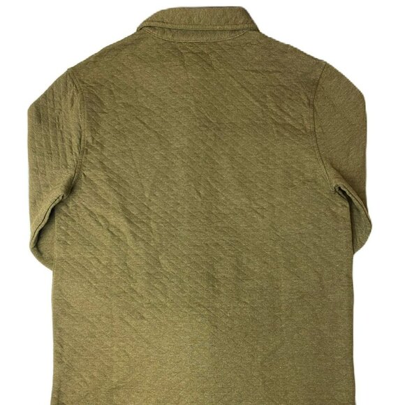 Women’s Green Long Sleeve Button-Up Shirt - Size M | Cotton Blend Everyday Essen - Picture 2 of 3